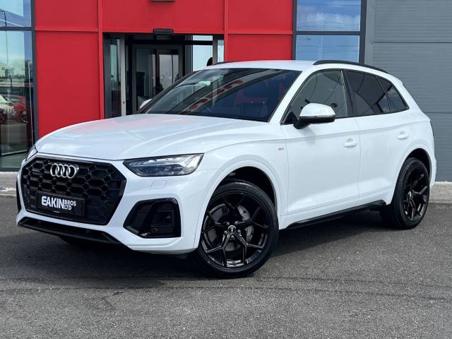 Audi Q5 2.0 40 TDI Quattro S Line 5dr S Tronic Estate Diesel White