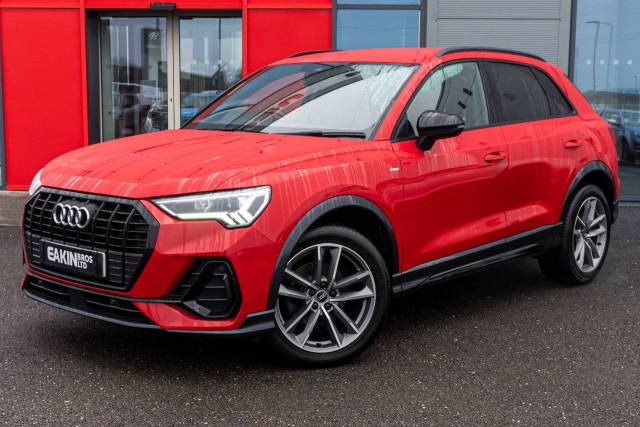 Audi Q3 2.0 35 TDI Black Edition 5dr Estate Diesel Red