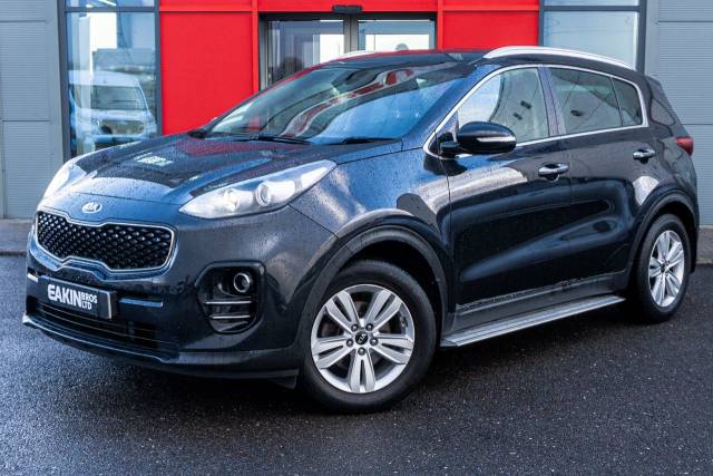 Kia Sportage 1.7 CRDi ISG 2 5dr Estate Diesel Black