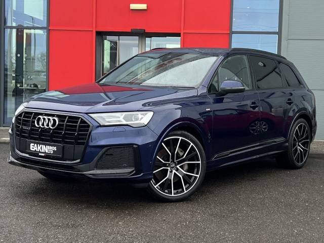 Audi Q7 3.0 45 TDI Quattro S Line 5dr Tiptronic Estate Diesel Blue
