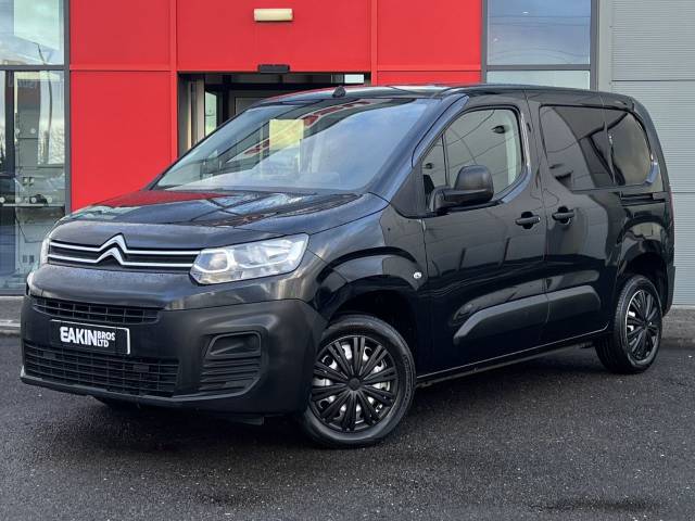 Citroen Berlingo 1.5 BlueHDi 1000Kg Enterprise Ed 100ps 6 Speed S/S Panel Van Diesel Black