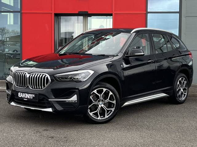 BMW X1 2.0 sDrive 18d xLine 5dr Step Auto Estate Diesel Black