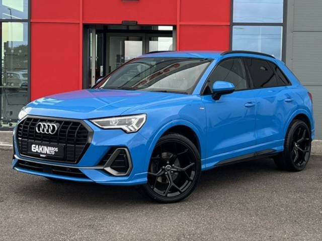 Audi Q3 1.5 35 TFSI S Line 5dr S Tronic Estate Petrol Blue