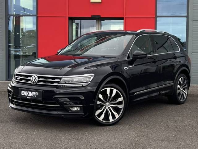 Volkswagen Tiguan 2.0 TDi 150 R-Line Tech DSG 5dr Estate Diesel Black