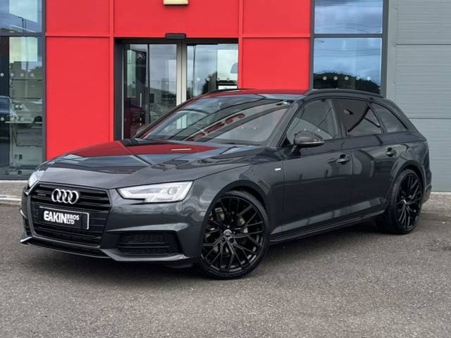 Audi A4 3.0 TDI Quattro Black Edition 5dr S Tronic Estate Diesel Grey