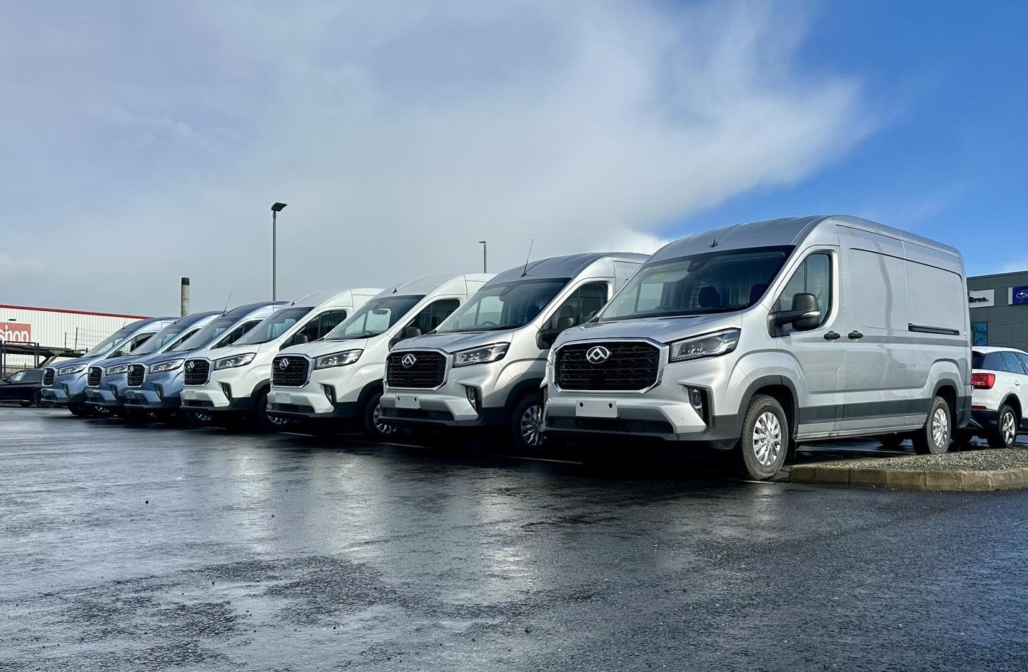 We Have The Only 10 New Model Maxus Deliver9 Diesel Vans In Northern Ireland