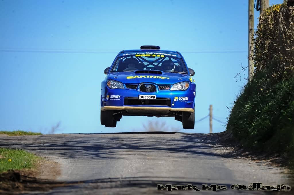 A Run Around The Mighty Sperrin Mountain Stages In The Eakin Bros Impreza N12B